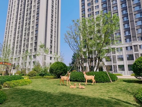 泰和東郡四期西區室外景觀綠化工程